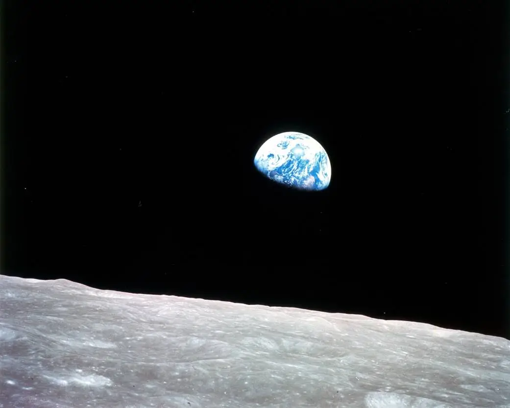 Photograph of the earth